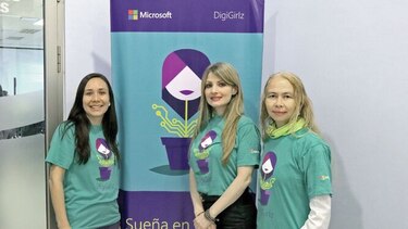 Microsoft rompe el techo de cristal con su programa de inclusión DigiGirlz