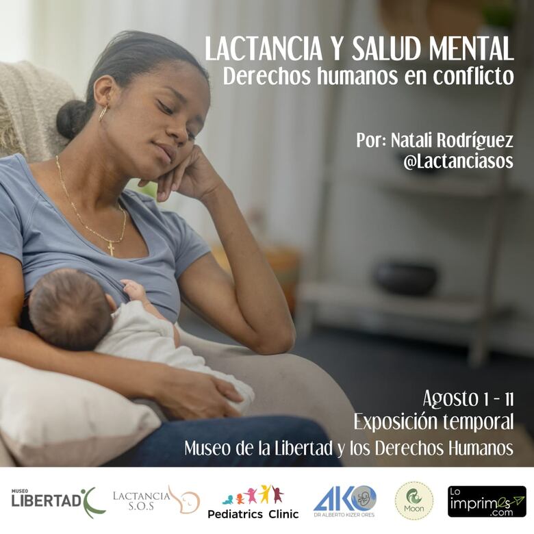 Lactancia y salud mental: nueva exposición temporal en el Museo de la Libertad