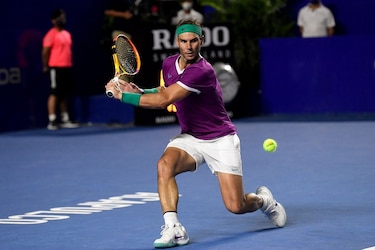Medvedev, Nadal y Tsitsipas mostraron poderío en la segunda ronda del Abierto Mexicano