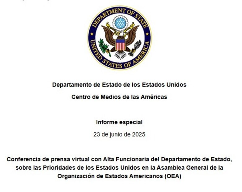 Estados Unidos presiona a América Latina a fijar posición frente a Irán y China en la OEA