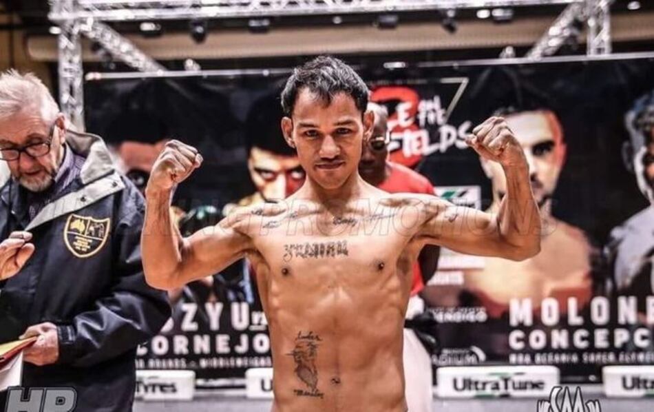 El Nica Concepción bajará a las 112 libras