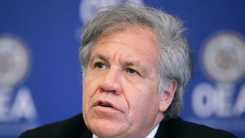 Almagro destaca la 'obligación' de la OEA de actuar en Nicaragua