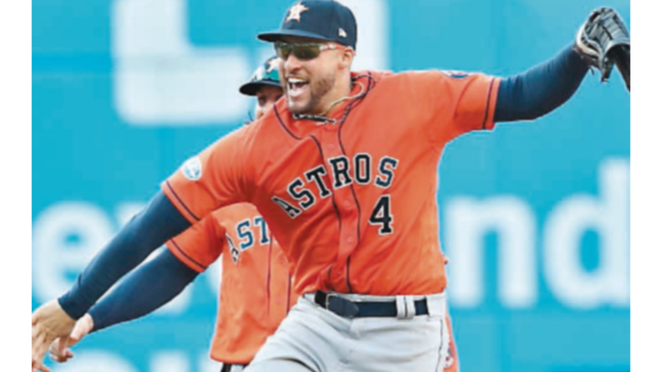 George Springer, el hombre clave de los Astros ante Boston