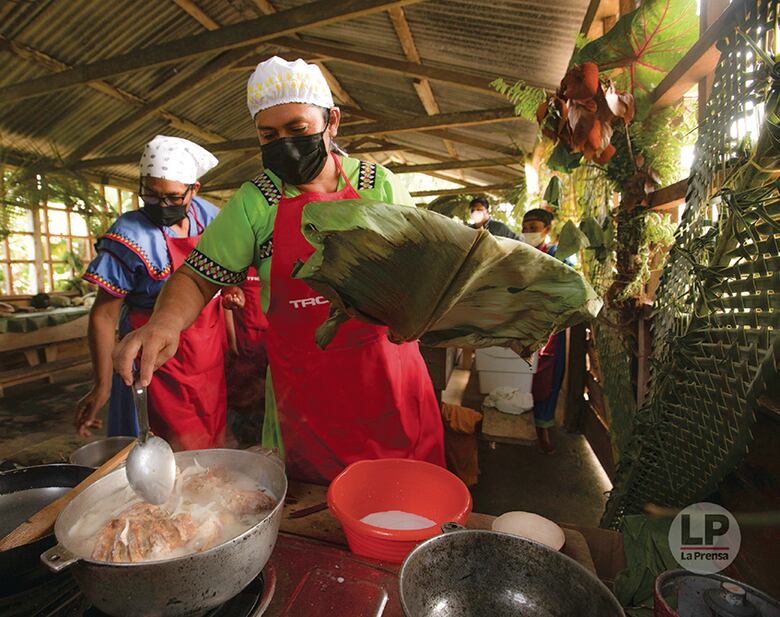 Río Caña y su gastronomía autóctona
