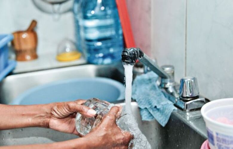 Chame se aferra a reservorio de agua