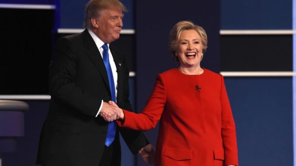Hillary Clinton fue preparada al debate; Donald Trump fue Donald Trump