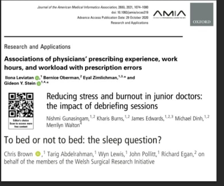 Médicos residentes e internos: el riesgo de depresión aumenta con las horas trabajadas