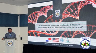 Panamá creará el primer banco de ADN de privados de libertad de la región