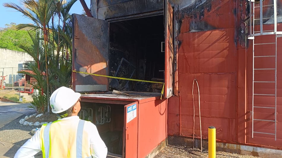 ASEP inicia investigaciones por explosión en termoeléctrica que causó apagón nacional