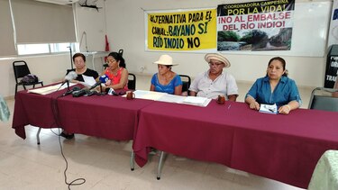 Coordinadora campesina rechaza embalse de río Indio y recurre a corte internacional