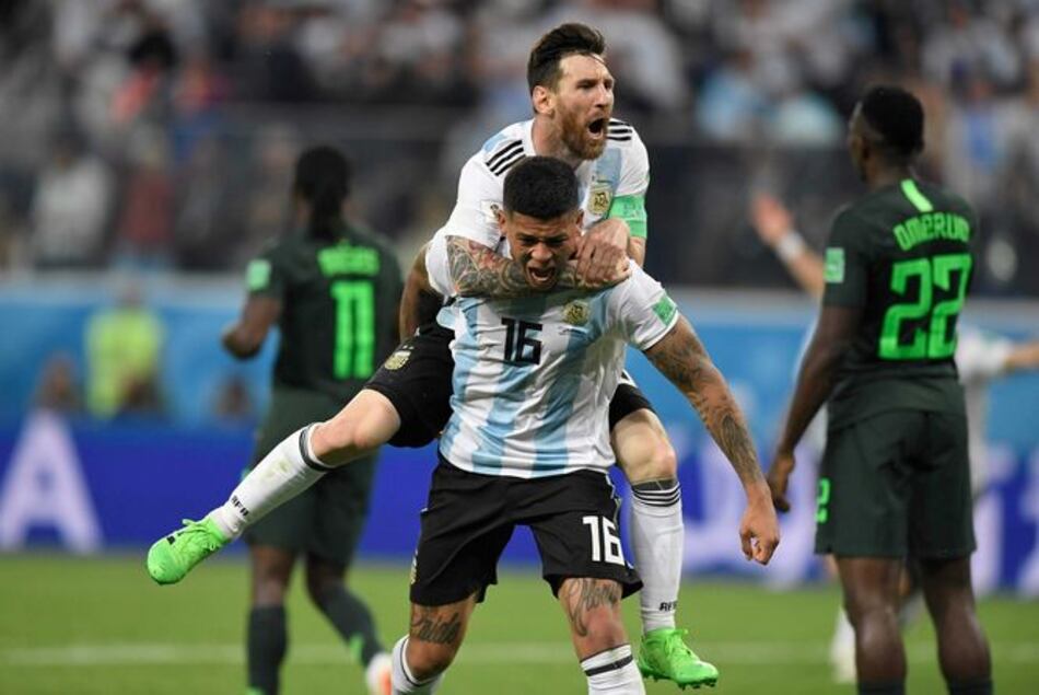 Con angustia extrema, Argentina vence a Nigeria y avanza