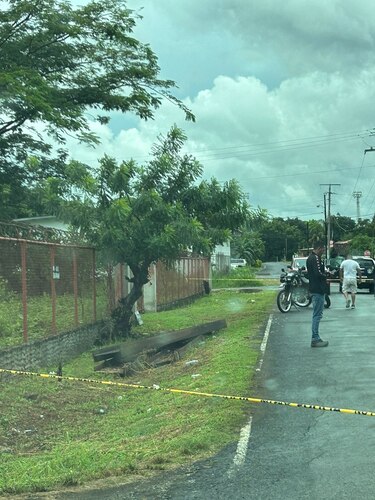 Encuentran vigas de acero cerca de casa de los hermanos Sandoval en Monagrillo