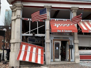 Fuerte explosión en Nashville, Estados Unidos