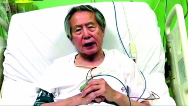 Alberto Fujimori pasó el Año Nuevo hospitalizado en Perú