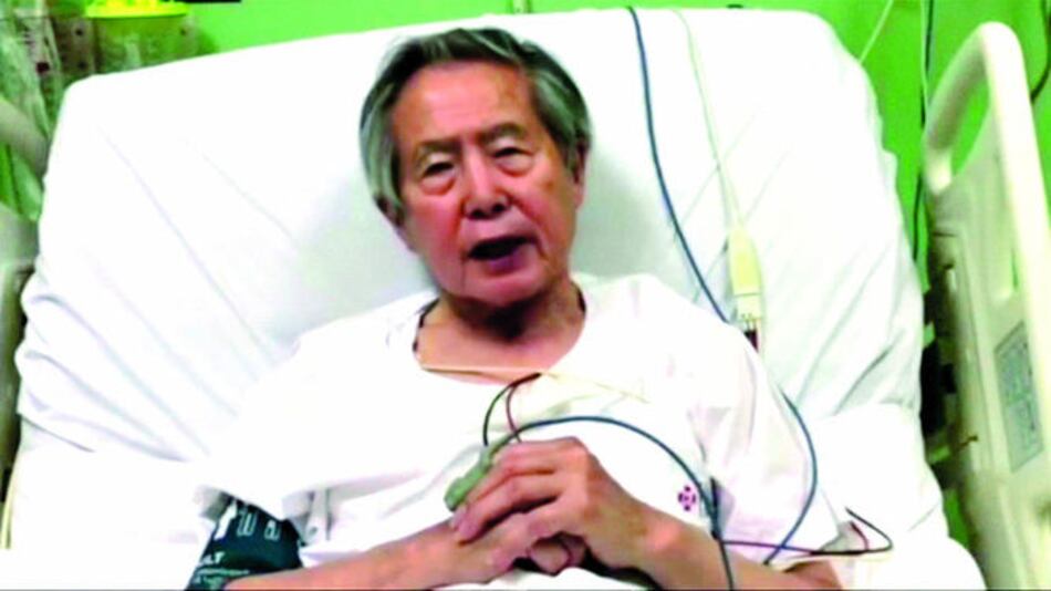 Alberto Fujimori pasó el Año Nuevo hospitalizado en Perú
