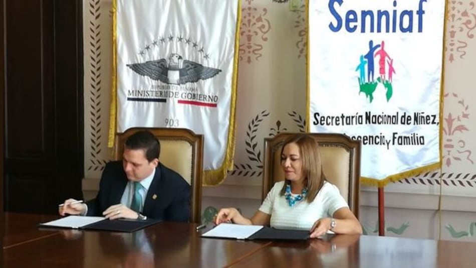 Mingob y Senniaf firman protocolo para atención de niñez que requiere 'protección internacional'
