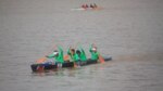 La carrera de cayucos, en la recta final