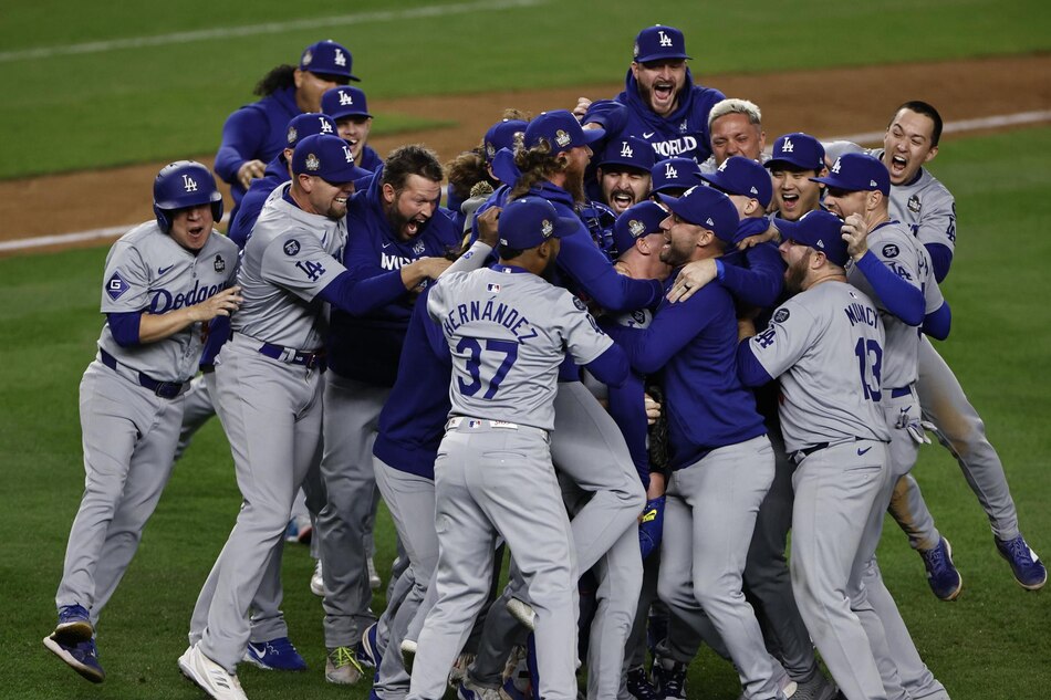 Los Ángeles Dodgers conquistan su octava Serie Mundial