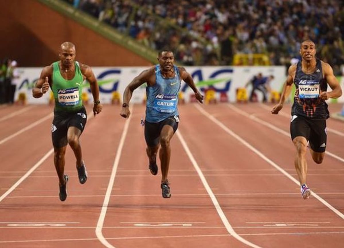 Gatlin gana los 100 metros en Bruselas con 9.98 segundos