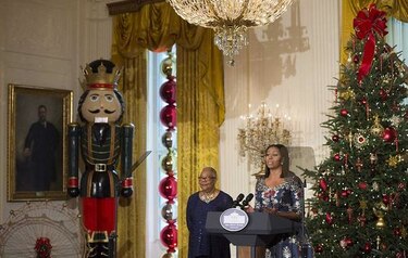 Michelle Obama decora la Casa Blanca por última vez