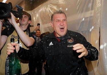 Martino, feliz por marcharse del Atlanta United con el título de la MLS