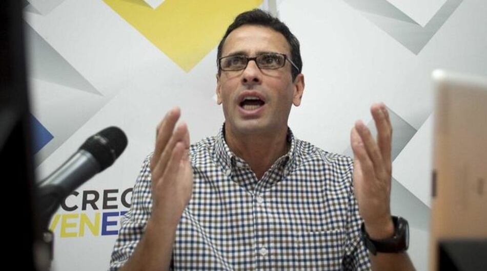 Henrique Capriles llama al gobierno de Maduro a un diálogo nacional