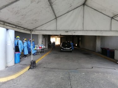 Minsa abre centro de hisopado en los estacionamientos del Rod Carew
