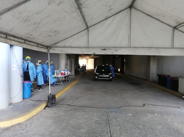 Minsa abre centro de hisopado en los estacionamientos del Rod Carew