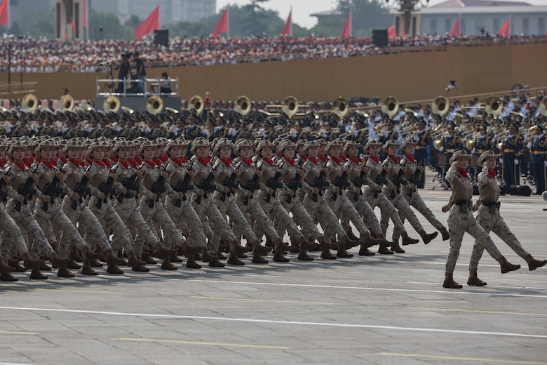 ‘Paz o guerra, diálogo o confrontación’; las palabras de Xi Jinping en la Plaza de Tiananmén