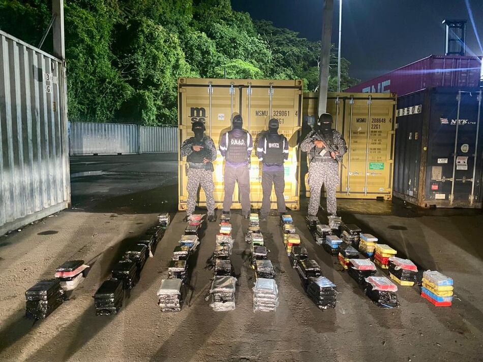 Más de 2 mil paquetes con presunta droga fueron decomisados en las últimas 24 horas