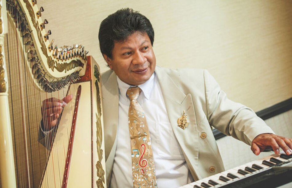 Concierto de arpa y música latina del cuarteto Harp & Fusion