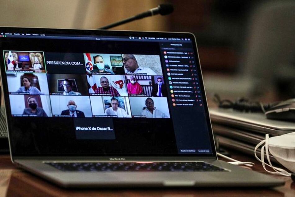 Dirigentes de partidos políticos respaldan planes de Cortizo para combatir el coronavirus