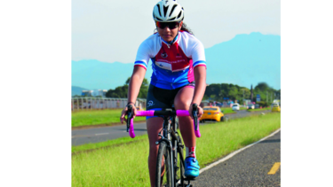 Con estirpe de ciclista