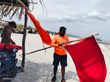 Sinaproc mantiene aviso por fuertes oleajes y vientos en el Caribe hasta el 6 de abril