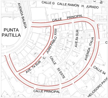 Alcaldía licita proyecto para mejorar aceras en vía Italia por $3 millones