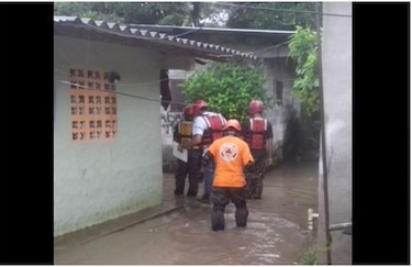 Se inunda parcialmente El Valle de Antón; 20 casas afectadas