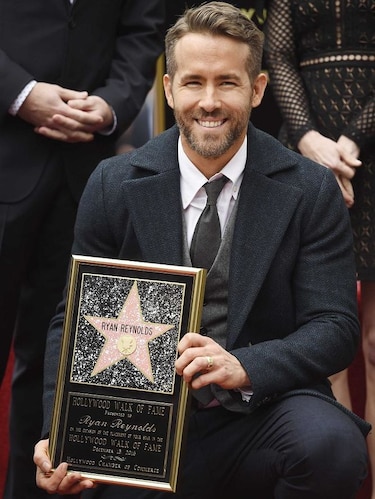 Ryan Reynolds recibe su estrella en Hollywood