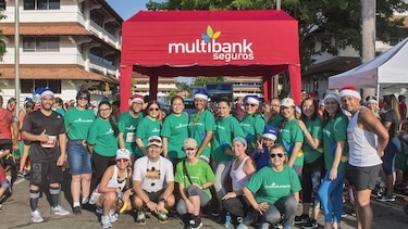 Multibank Seguros apoya nuevamente la caminata Santa’s Race