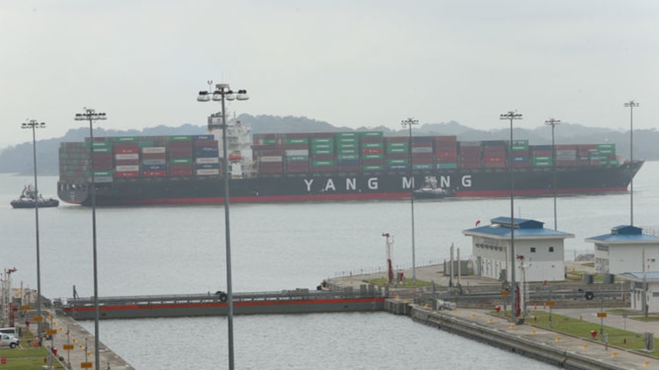 Tránsito número 500 por el Canal de Panamá sufrió atraso en Agua Clara