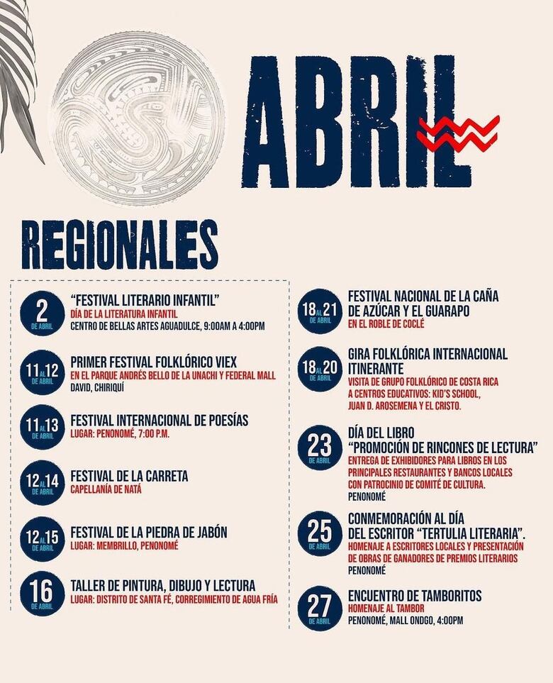 Agenda cultural: variedad de eventos en Panamá