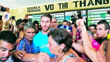 Sergio Ramos se viste de embajador de UNICEF