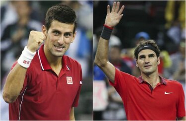 Djokovic y Federer avanzan en el Masters de Shanghai