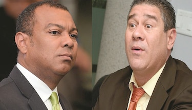 Cara a cara de Harley Mitchell y Pedro Meilán, por el contrato minero