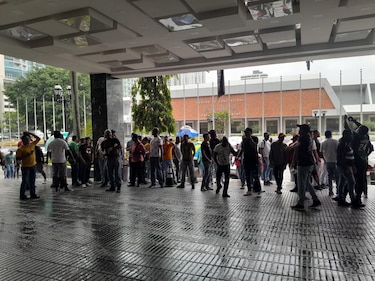 Hoteleros condenan actos violentos durante protesta en el Hotel Sheraton Grand Panamá