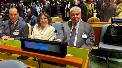 Mulino y medio gabinete despachan desde Nueva York, con motivo de la Asamblea General de la ONU