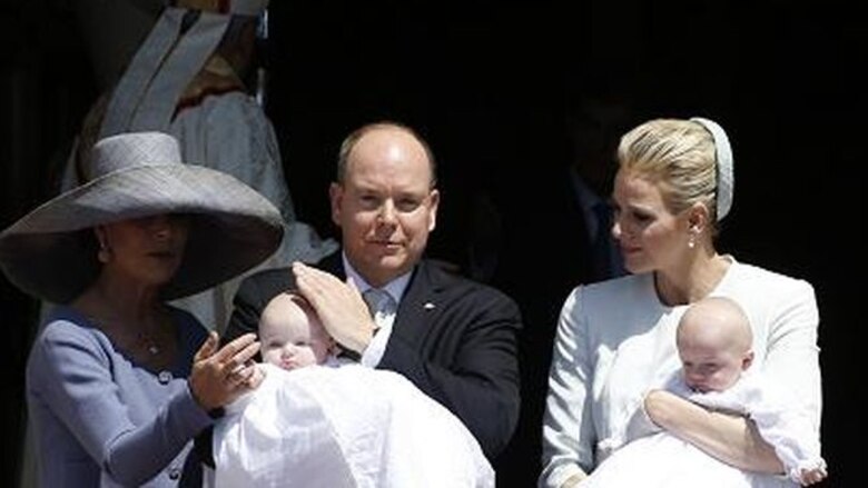 Alberto de Mónaco y Charlene bautizan a sus gemelos