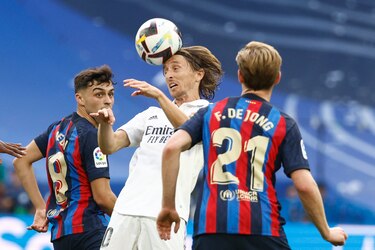Modric resalta lo hecho ante el Barcelona y pide el Balón de Oro para Benzema