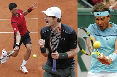 Djokovic y Nadal arrollan en su debut en el Roland Garros