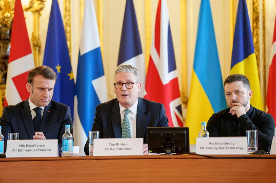 Macron y Starmer proponen una tregua aérea, marítima y energética de un mes en Ucrania
