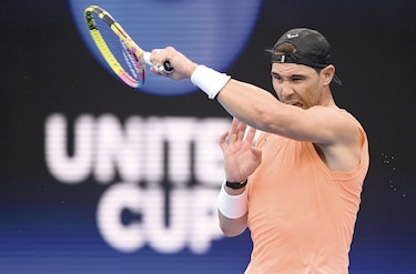 Nadal quiere recuperar las sensaciones positivas en la cancha y ser competitivo